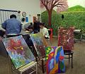 laboratorio di pittura